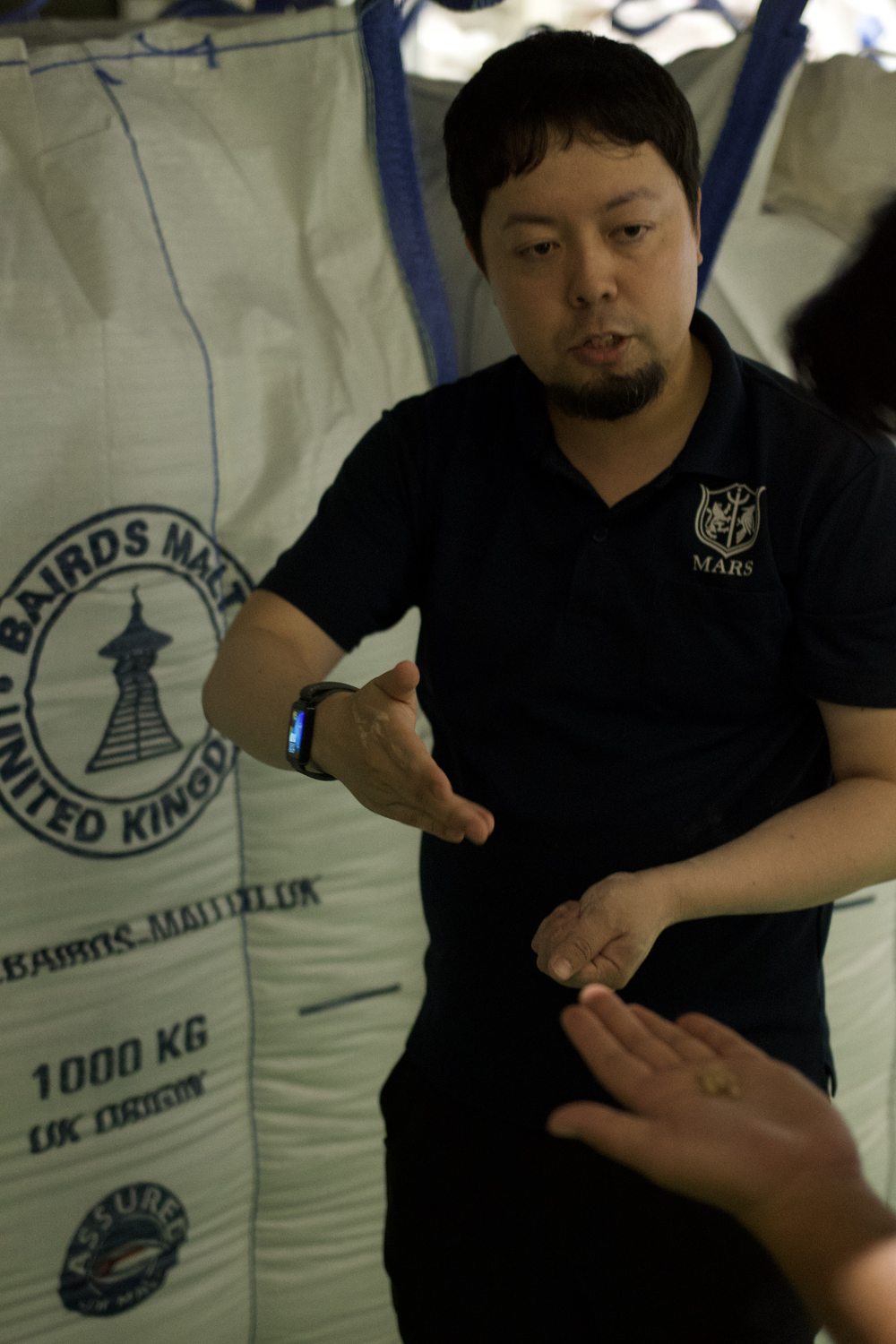 津貫蒸留所　蒸留家の草野さん